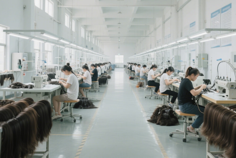 Bulk wig order production