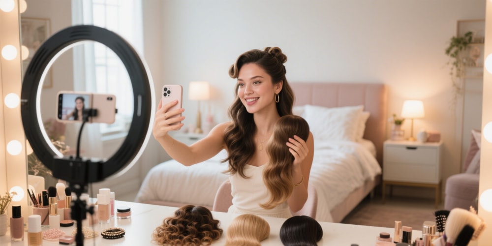Social media wig seller
