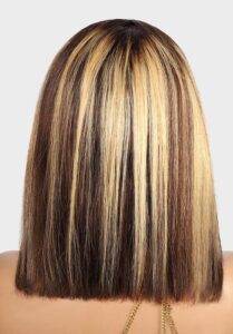 Coloured Lace Bob Wig
